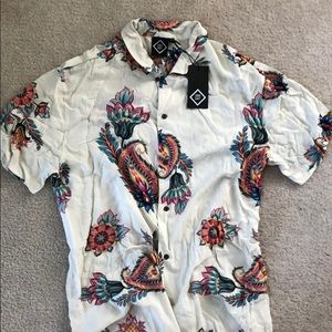 Absent Floral summer shirt 2 xl